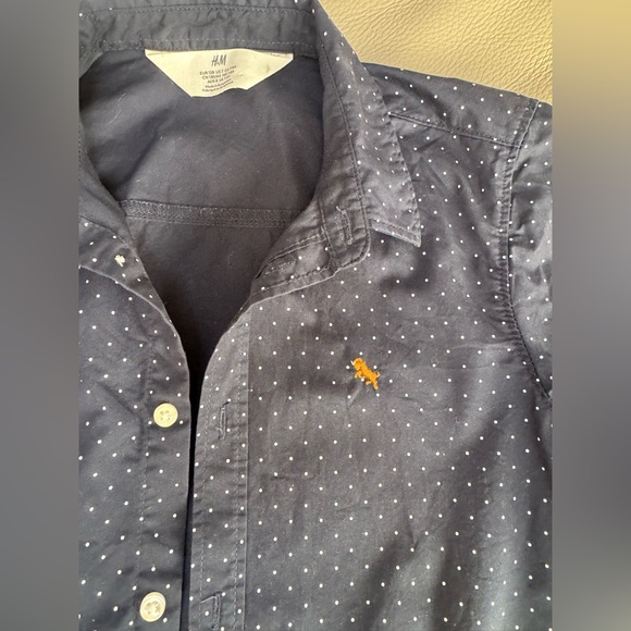 H&M boy shirt sz 7 - Picture 3 of 5